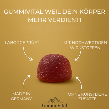 Gummivital™ Deine tägliche Energie gegen Stress & Müdigkeit