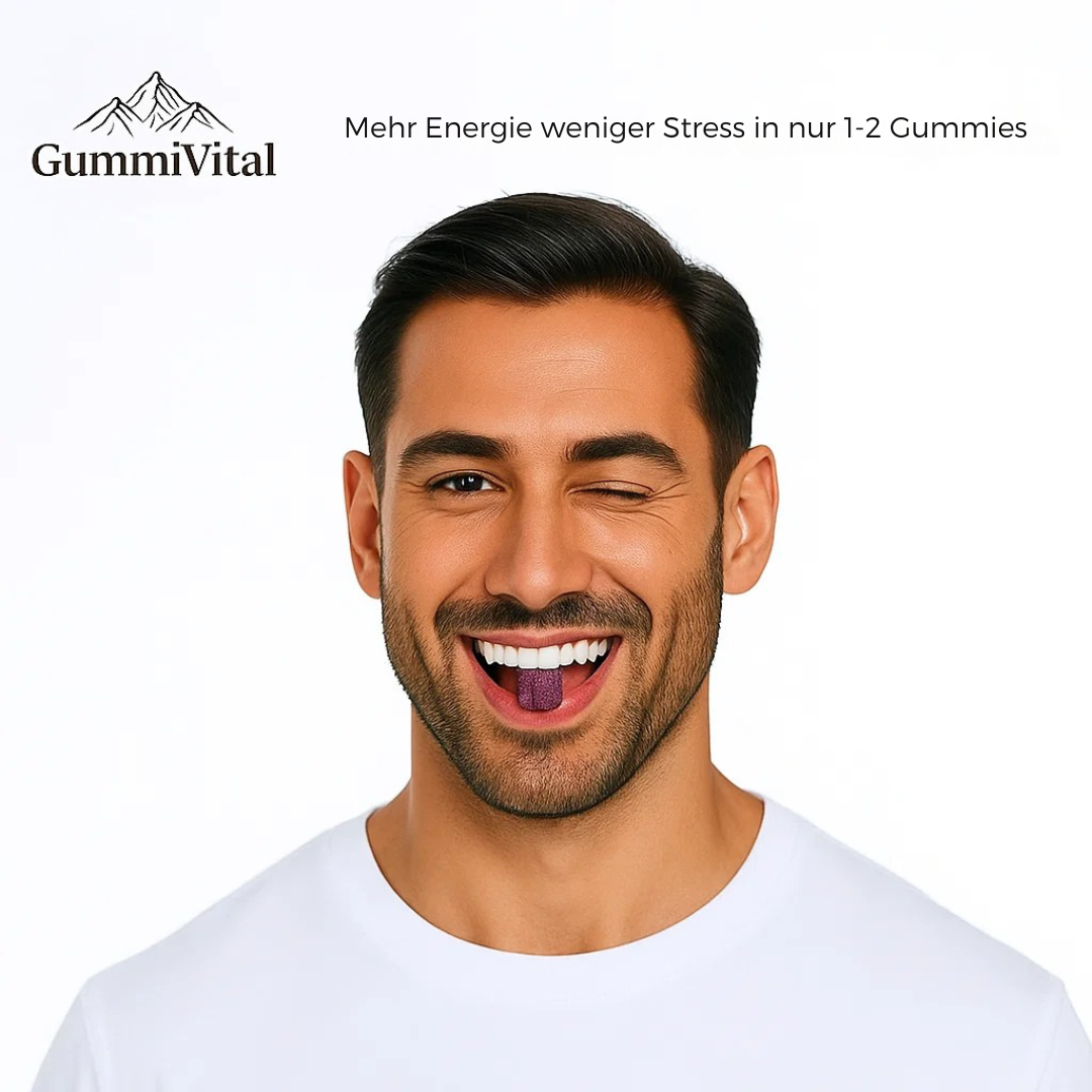 Gummivital™ Deine tägliche Energie gegen Stress & Müdigkeit