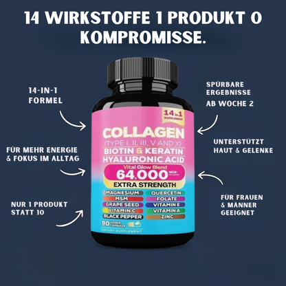 Multinutri™ Deine 14-in-1 Komplettformel für mehr Energie & Wohlbefinden.