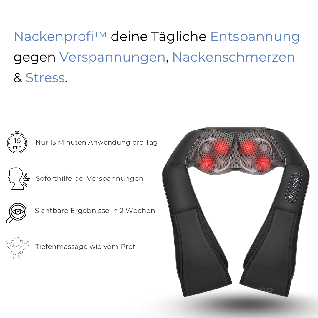 Nackenprofi™ Massagegerät 10 Minuten, die deinen ganzen Tag verändern können