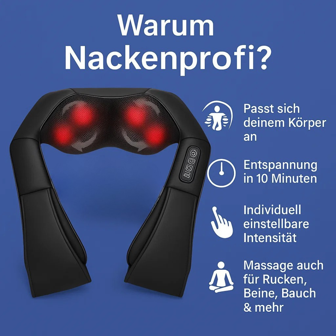Nackenprofi™ Massagegerät 10 Minuten, die deinen ganzen Tag verändern können