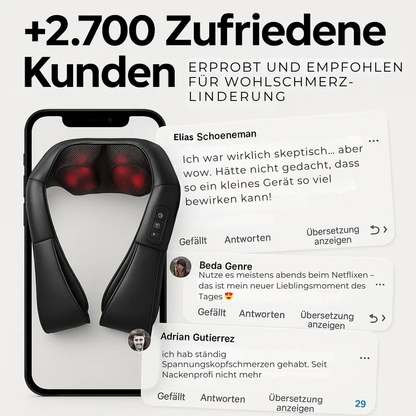 Nackenprofi™ Massagegerät 10 Minuten, die deinen ganzen Tag verändern können