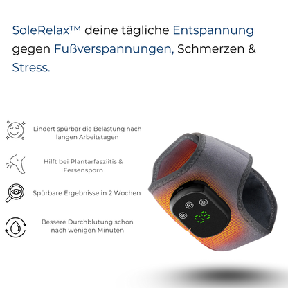 SoleRelax™ Fußmassagegerät Sag Fußschmerzen Lebewohl in nur 10 Minuten täglich.