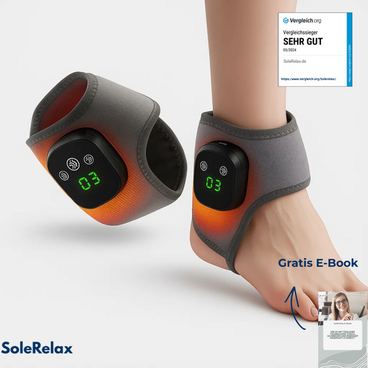 SoleRelax™ Fußmassagegerät Sag Fußschmerzen Lebewohl in nur 10 Minuten täglich.