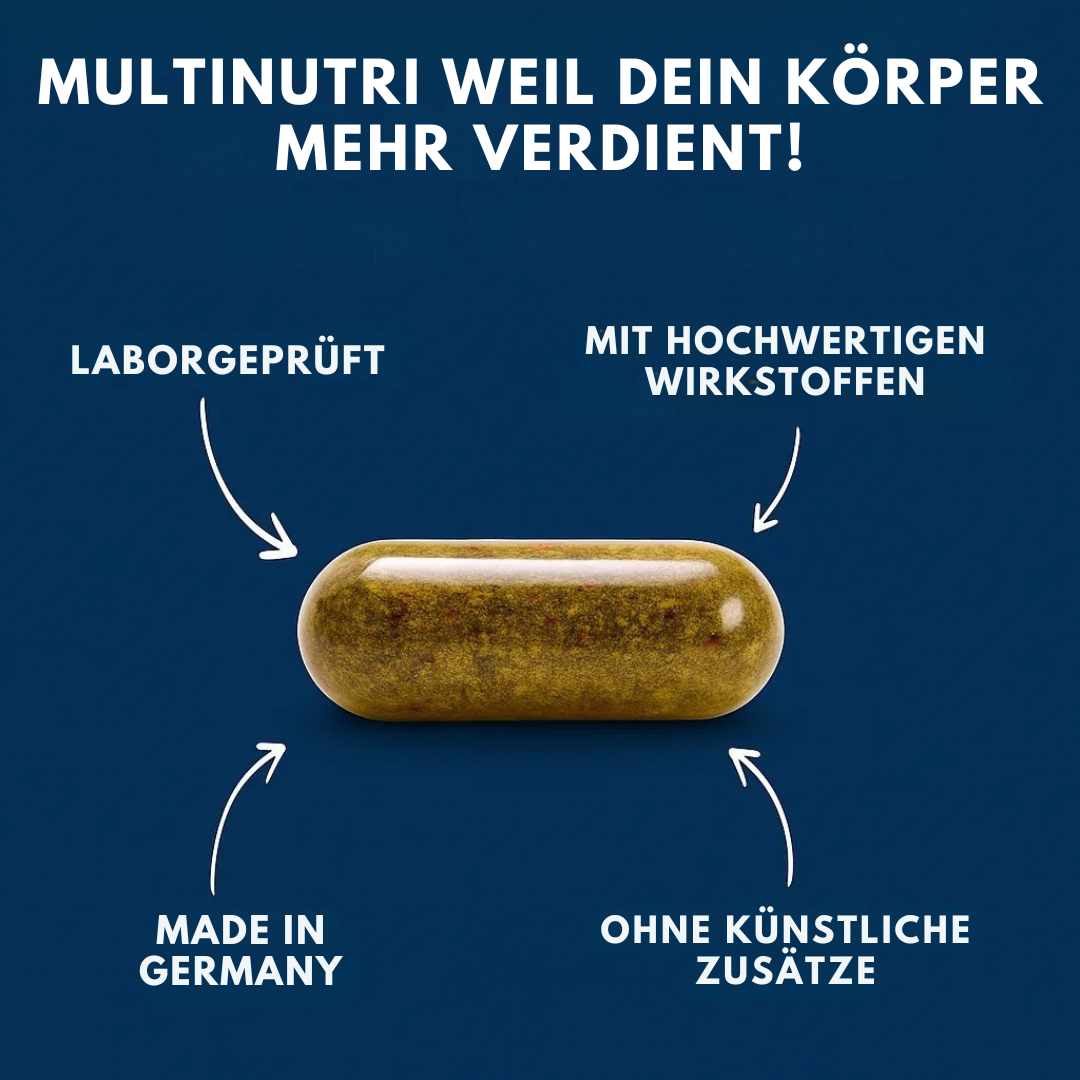 Multinutri™ Deine 14-in-1 Komplettformel für mehr Energie & Wohlbefinden.