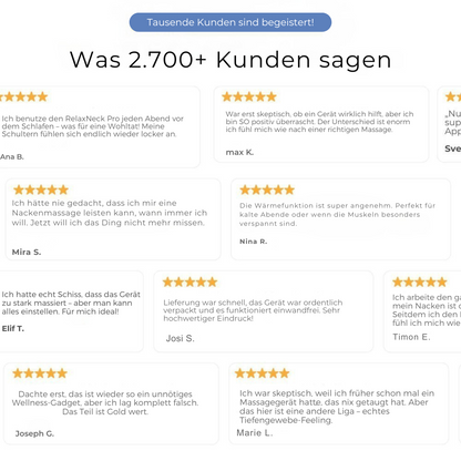 Nackenprofi™ Massagegerät 10 Minuten, die deinen ganzen Tag verändern können