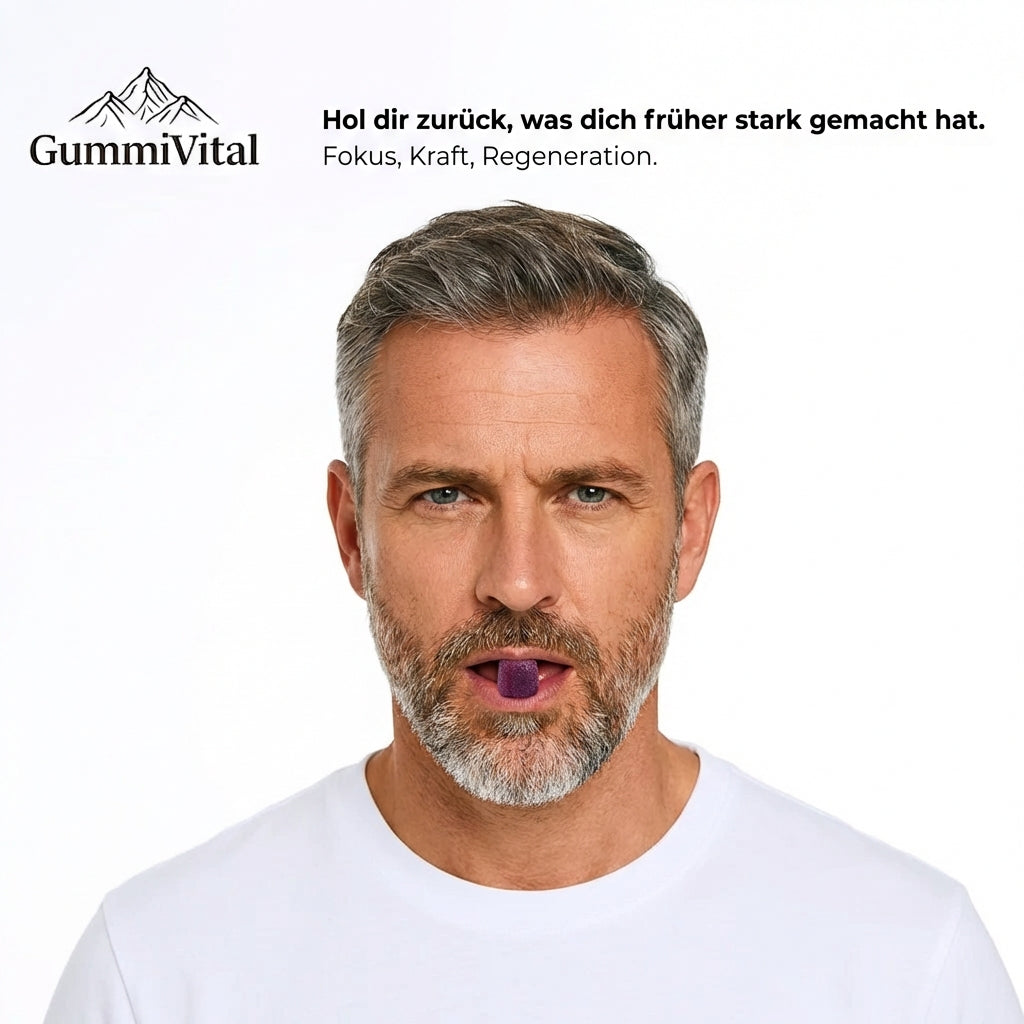 Gummivital™ Hol dir zurück, was dich früher stark gemacht hat.